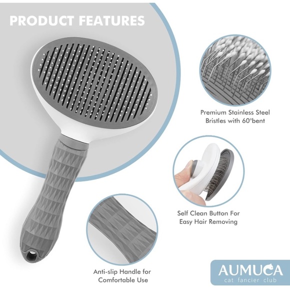 Cat/Dog Brush with extra comb pack - Picture 9 of 11